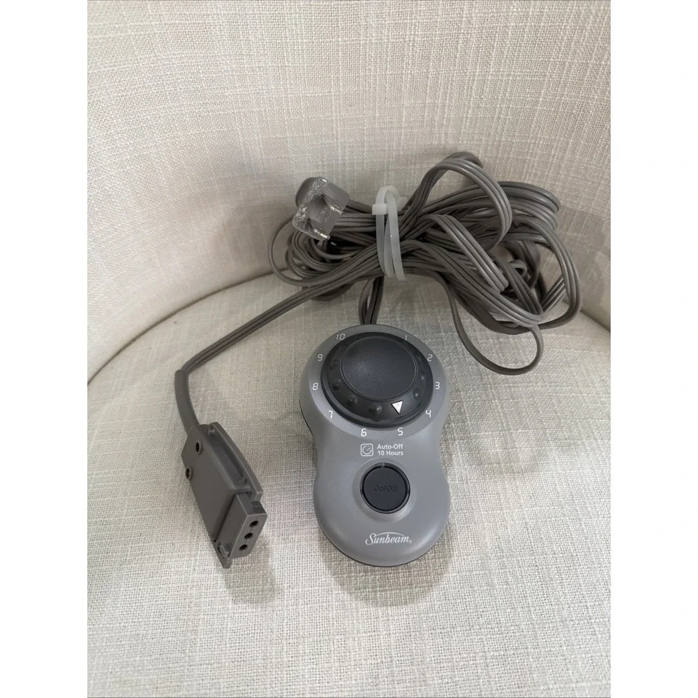 Sunbeam Electric Heated Blanket Remote‎ Control 3 Prong Style S85A Replacement